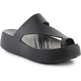 Crocs Getaway Platform Toe Loop Badesandalen Black 36-37