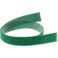 InLine Kabelbinder, Klettverschlussband 16mm, grün, 10m