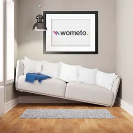 Wometo Federkissen 50 x 50 cm Weiß