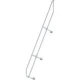 Günzburger MUNK zweiter Handlauf Aluminium-Treppe 60° 9 Stufen