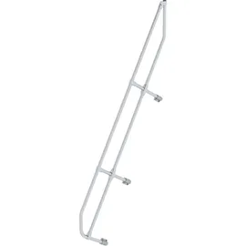 Günzburger MUNK zweiter Handlauf Aluminium-Treppe 60° 9 Stufen