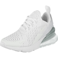 Nike Air Max 270 Teens White/Metallic Silver/White 38