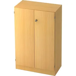 Hammerbacher Schrank Solid 3OH BxTxH 80x42x127cm Griff SG Buche/Buche