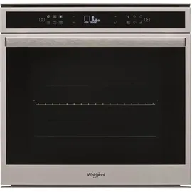 Whirlpool W6 OM4 4PBS1 P, 73 l, Schwarz, edelstahl pyrolyse - Schwarz/Silber