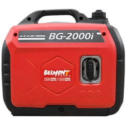 BELMONT Power Generator BG2000i, 1.8kW, Inverter, Silent, Notstrom, rot