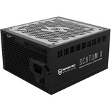 Nfortec - SCUTUM X Netzteil 850W Semi Modular ATX 80+ Bronze, 140mm Lüfter, Schwarz