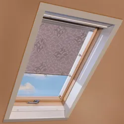 FAKRO Rollo ARS-224 12 134x98 BEIGE M. PFL., beige mit Pflanzen, 134x98, manuell