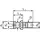 tecwerk Anzugsbolzen ISO 7388-3 Form AD SK40 mit Bohrung