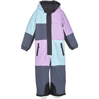 Color Kids - Schneeanzug Colorblock in violet tulle, Gr.98,