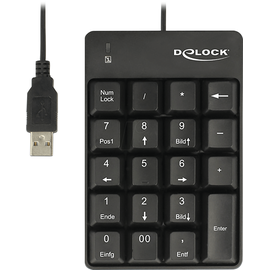 DeLOCK USB Nummerblock schwarz (12481)