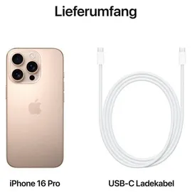 Apple iPhone 16 Pro Max 512 GB Titan Wüstensand