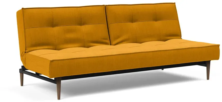 Innovation Splitback Klappsofa 115x210 cm - Schwarz
