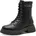 Stiefeletten zum Schnüren mit Reißverschluss Black 41 EU 41 EU