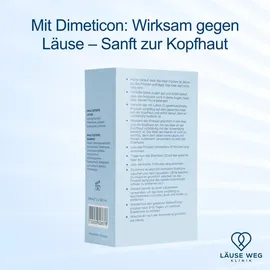 hoofdzorg kliniek Läuse Weg Klinik Premium Läuseshampoo in Kombination mit hochdosierter Lotion für Erwachsene – Kinder 200 ml Shampoo