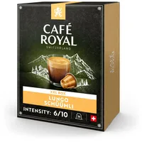 Café Royal Lungo Schüümli 36 Kapseln für Nespresso Kaffee Maschine - 6/10 Intensität - UTZ-zertifiziert Kaffeekapseln aus Aluminium