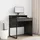 OTTO home Schreibtisch OTTO HOME "Moid, Computertisch in modernem Design", schwarz matt, B:80cm H:85cm T:54cm, Tische, Schreibtisch, Breite 80 cm, mit Schublade, Kabeldurchlass & Metallkufe