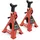 Yato Wagenheber Stahl 265-415 mm rot