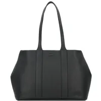 Lacoste City Court Shopper Tasche Leder 35.5 cm noir