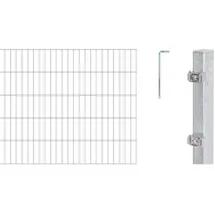 GAH Alberts Alberts Doppelstabmattenset 6/5/6 100 cm feuerverzinkt