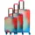 Travelite Cruise Koffer-Set 3-tlg. mehrfarbig