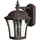 Licht-Erlebnisse Laterne Aluminium/Glas H:26,5 cm E27 IP44 1 Stück Braun Antik