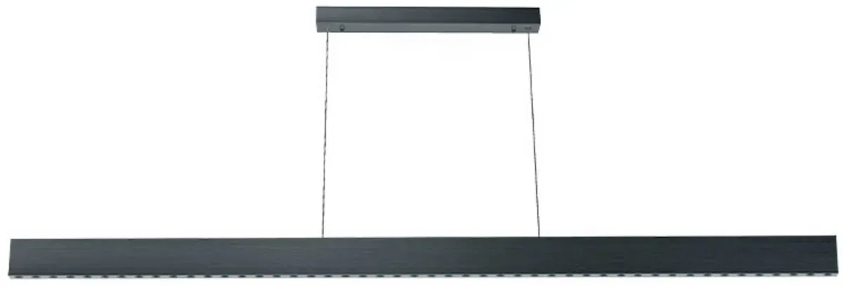 Pendelleuchte ANTIDARK, Schwarz, für Esszimmer, Aluminium - 160 - 2 - 8