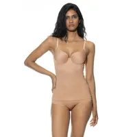 MEY BH-Hemd "Joan", Damen, Gr. 85, Cup A, beige (cream tan), Single Jersey, Obermaterial: 50% Viskose, 46% Polyamid, 4% Elasthan, unifarben, BHs BH-Hemd, atmungsaktiv und super leicht, mit Bügeln, Full-Cup
