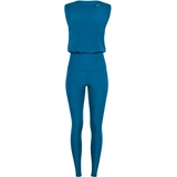 WINSHAPE Damen Functional Comfort Jumpsuit JS102LSC, Grün, JS102LSC-TEAL-GREEN-XL