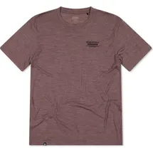 Mons Royale Zephyr Merino Tencel T-Shirt braun XXL