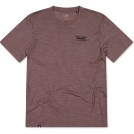 Mons Royale Zephyr Merino Tencel T-Shirt braun XXL