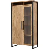 omg design Vitrine Carriba 104 x 45 x 190 cm Beige