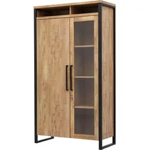 omg design Vitrine Carriba 104 x 45 x 190 cm Beige