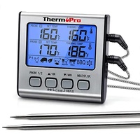  ThermoPro Grill Thermometer Bratenthermometer Fleischthermometer Hinterbeleuchtung 