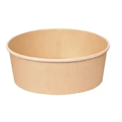 NATURESTAR Salatschale CAESAR, aus Kraftpapier 416130 , 1 Packung = 50 Stück, 1300 ml
