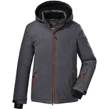 KILLTEC Ksw 179 Bys Jckt Skijacke Funktionsjacke mit Kapuze und Schneefang, Anthrazit, 152 EU