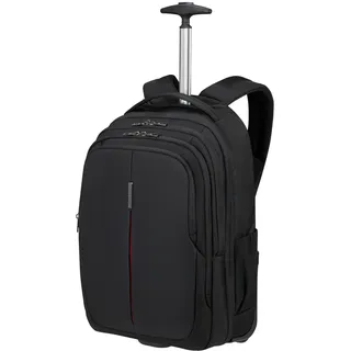 Samsonite Guardit 3.0 | Laptoprucksack mit Rollen Teleskopgriff Businessrucksack Schwarz