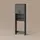 livinity Ronco Waschmaschinenschrank 64 x 190,5 cm Anthrazit Hochglanz Spanplatte