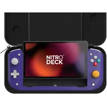 crkd Nitro Deck Retro Controller Violett Nintendo Switch