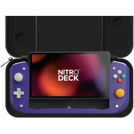 crkd Nitro Deck Retro Controller Violett Nintendo Switch