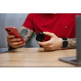 forcell F-AUDIO drahtloser / bluetoothfähiger Stereo-Kopfhörer TWS CLEAR Sound schwarz - Schwarz