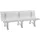 Blome Borkum 200 x 64 x 80 cm weiß