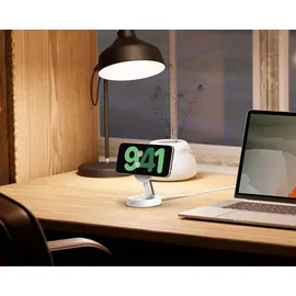 Belkin BoostCharge Pro - Kabelloses Aufladen, 1,5 m, Weiß AC, Schnellladung Drinnen,