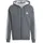 Adidas Herren Kapuzensweat Essentials 3-Streifen, DGREYH, S