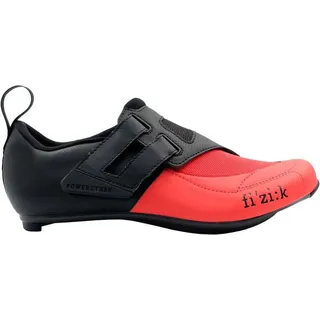 Fizik Transiro R4 Powerstrap Rennradschuhe Rot,Schwarz EU 45 Mann Rot,Schwarz EU 45