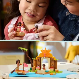 LEGO Disney Princess Vaianas Hütte und Boot 43282