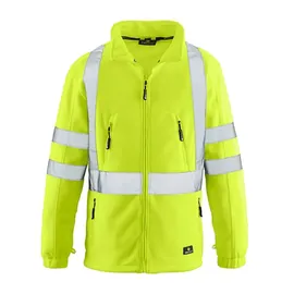 Big Arbeitsschutz 4 Protect Warnfleecejacke Seattle, leuchtgelb, Gr. L