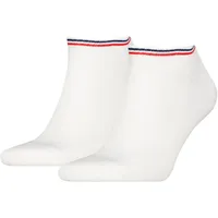 2er Pack TOMMY HILFIGER Iconic Sneakersocken 001 - white 35-38