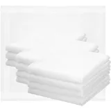 Betz Taschentuch 12er Damen Stoff Taschentücher Set Emma Größe ca. 28x28 cm, (12 Teile, 12-St. 12 Taschentücher) weiß