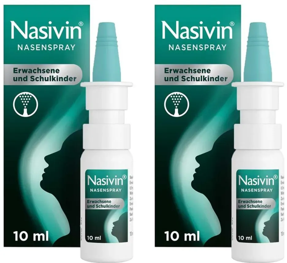 Nasivin Nasenspray ohne Konservierungsstoffe Erwachsene und Schu