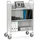 FETRA 4891 Bürowagen 40,0 x 85,5 x 121,8 cm grau
